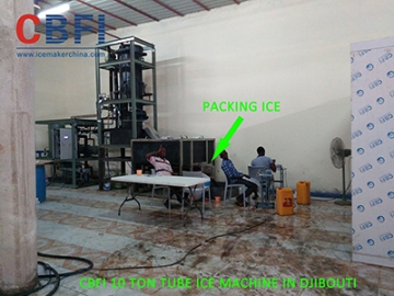 CBFI10-тонный завод по производству трубчатого льда в Джибути