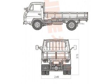 Бортовой грузовик, FK6-80 T