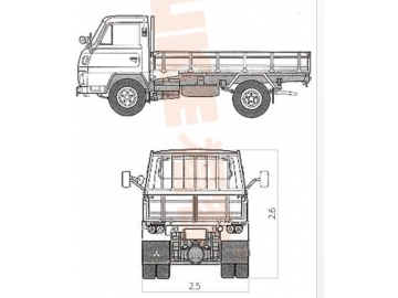 Бортовой грузовик, FK6-100 T