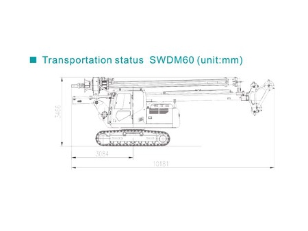 Роторная буровая установка, SWDM60