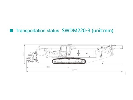 Роторная буровая установка, SWDM220-3