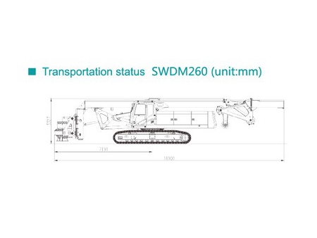 Роторная буровая установка, SWDM260