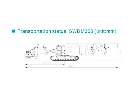 Роторная буровая установка, SWDM360