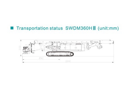 Роторная буровая установка, SWDM360H3