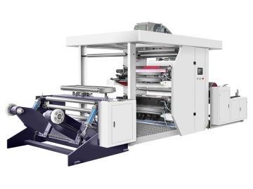Флексографическая машина для двухцветной печати  HWFP-2Colors