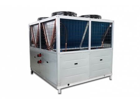 Модульный чиллер с воздушным охлаждением и тепловой насос, 60–150 кВт