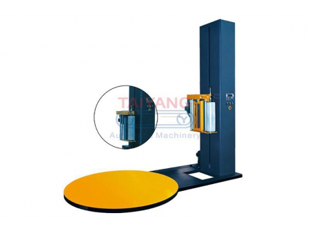 Автоматизированный обмотчик стрейч-пленкой с вращающейся платформой