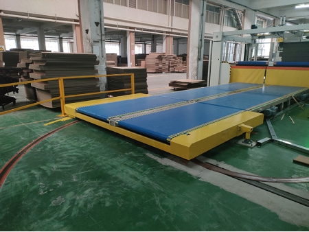 Поворотная тележка для передачи под прямым углом