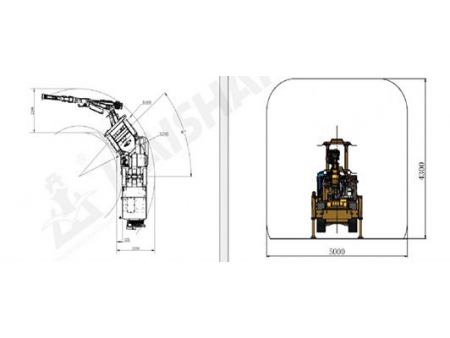 Гидравлическая буровая установка, KJ215