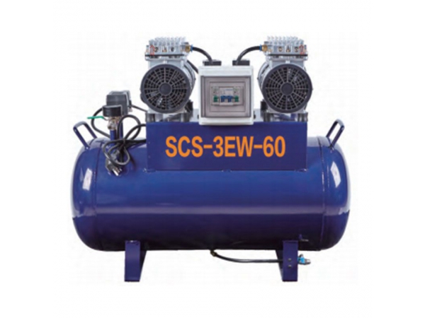 Стоматологический воздушный компрессор, SCS-3EW