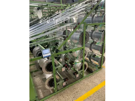 Интегрированная активная рамка для контроля натяжения основы