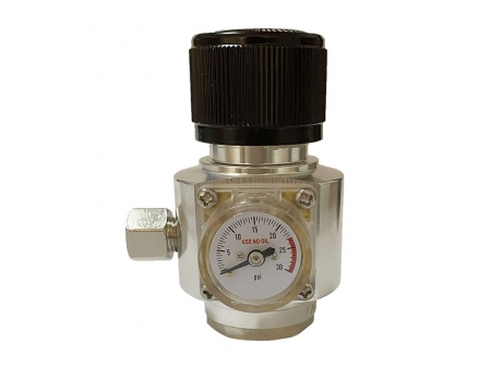 Коммерческий регулятор давления газа CO2 на 60 PSI для картриджа CO2 с резьбой 3/8
