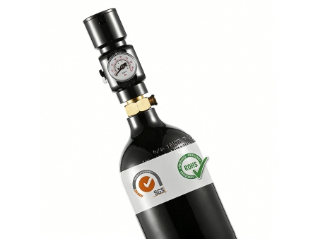 Мини-редуктор низкого давления CO₂ для пейнтбольных баллонов (быстрое срабатывание)