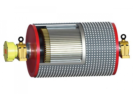 Мотор-барабан конвейерный на постоянных магнитах (Ø320-1250 мм, 4-355 кВт переменный ток)