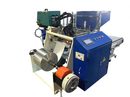 Автоматический одновальный перемотчик алюминиевой фольги