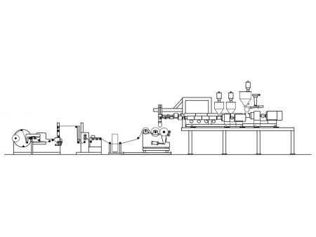 Оборудование для производства многослойной литой пленки, Соэкструзионная пленочная машина