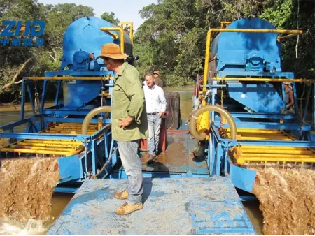 Эжекторный земснаряд для добычи полезных ископаемых