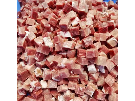 Машина для нарезки замороженного мяса кубиками с двумерным ножом