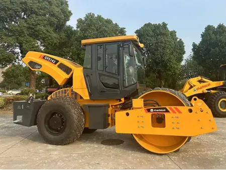 GYS142L  Одновальцовый грунтовый виброкаток