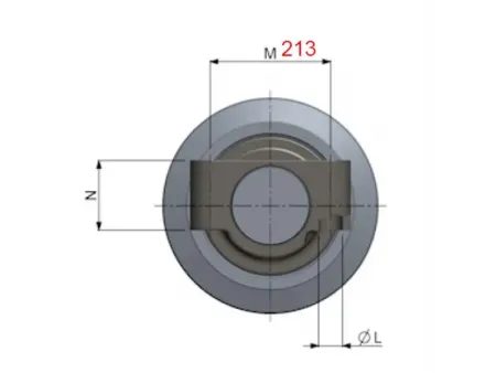 Опорный каток для экскаватора Komatsu PC2000