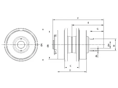 Поддерживающий каток для бульдозера Komatsu D275