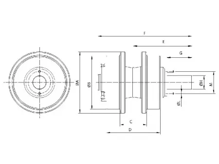 Поддерживающий каток для бульдозера Komatsu D85