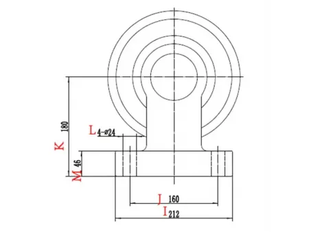 Поддерживающий каток для экскаватора Hitachi EX1200