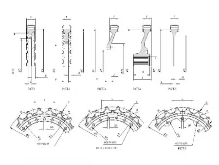 Ведущая звездочка для экскаватора Komatsu PC360