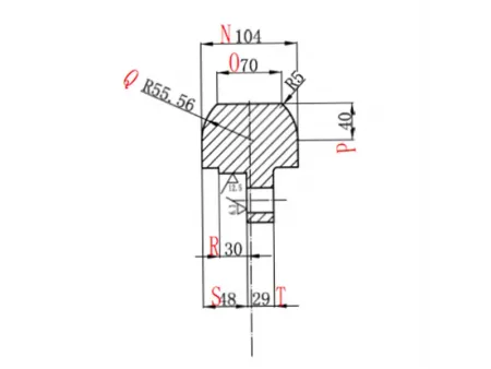 Сегменты звездочки для бульдозера Komatsu D275