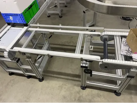 Конвейер с модульной пластиковой лентой, CX45