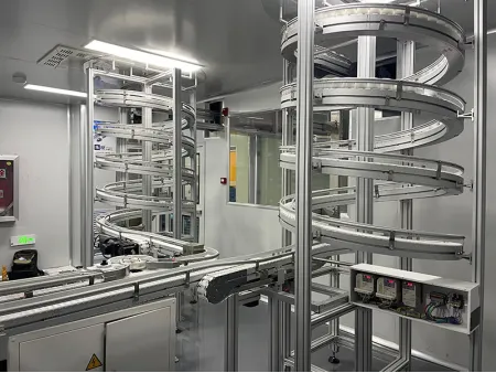 Решения для конвейерных систем  Спиральный конвейер/Спиральный элеватор