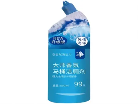 Термоусадочные этикетки для маркировки бутылок косметики и бытовой химии