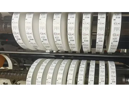 Этикетки с термоплавким клеем