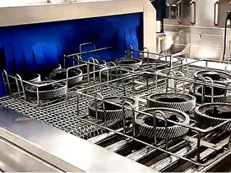 Туннельная мойка для шестерен