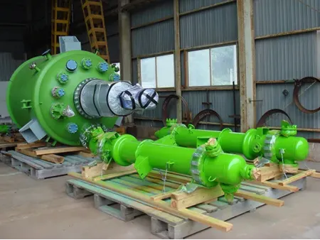 Эмалированный кожухотрубный теплообменник