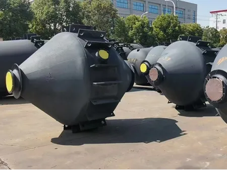 Эмалированная биконическая вращающаяся сушилка