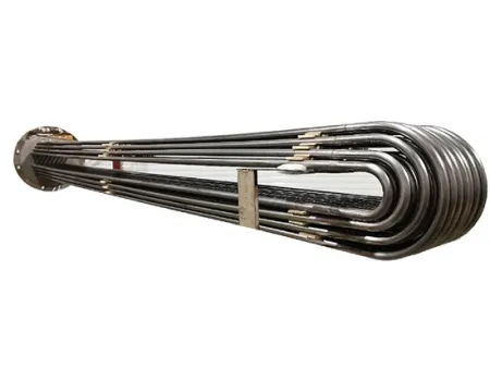 Теплообменник с U-образными трубами (материал: тантал)