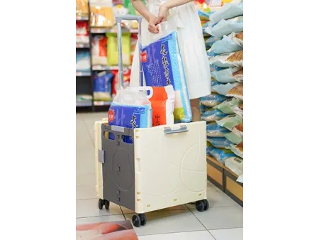 Складные ящики-тележки на колесах