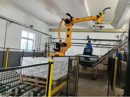 Система автоматического растаривания мешков