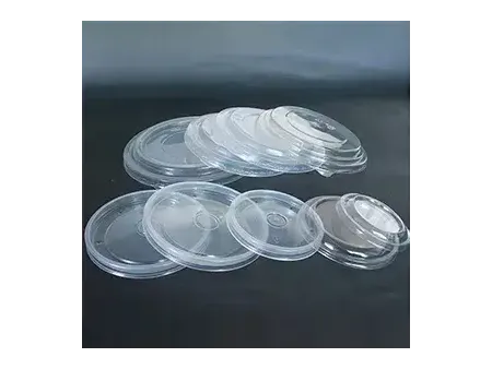 Термоформовочная машина для производства пластиковых крышек из листовых пластиков ПП, ПЭТ, ПВХ