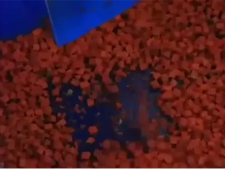 Овощерезательная машина для нарезки кубиком с производительностью 300-800 кг/ч