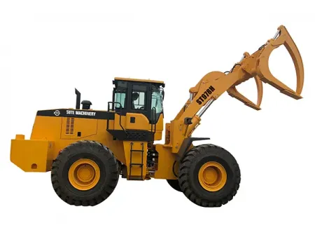 Фронтальный погрузчик для леса и бревен ST978H