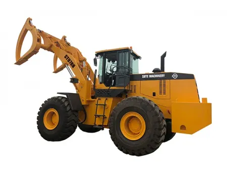 Фронтальный погрузчик для леса и бревен ST978H