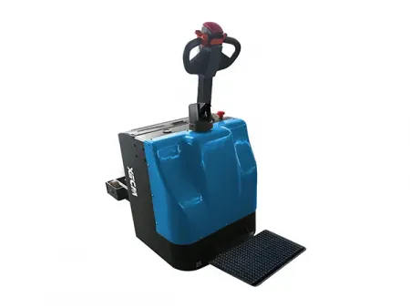 Электрический буксировочный тягач с платформой для оператора STB30B