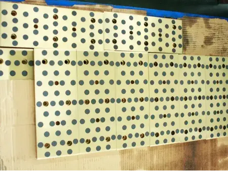 Бронзовые пластины