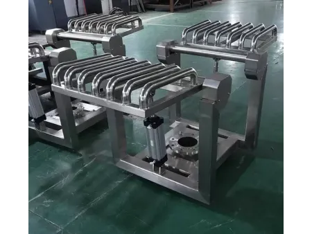 Станция растаривания биг-бэгов с пневмомеханизмом разгрузки