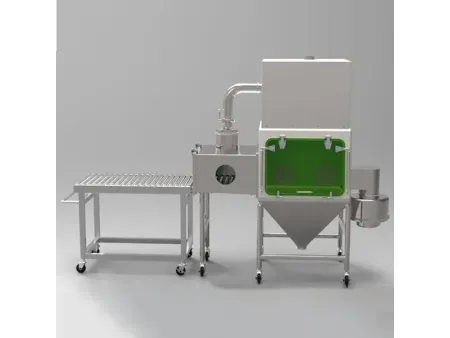 Изолятор для безопасной ручной растарки мешков