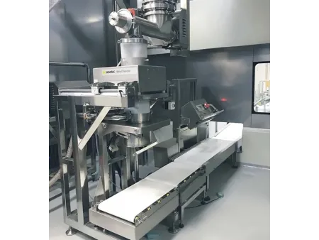 Фасовочная машина с горизонтальным весовым дозатором