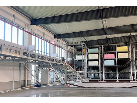 Стеллажная система хранения пеноблоков, CNCHK-11