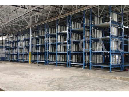 Стеллажная система хранения пеноблоков, CNCHK-11